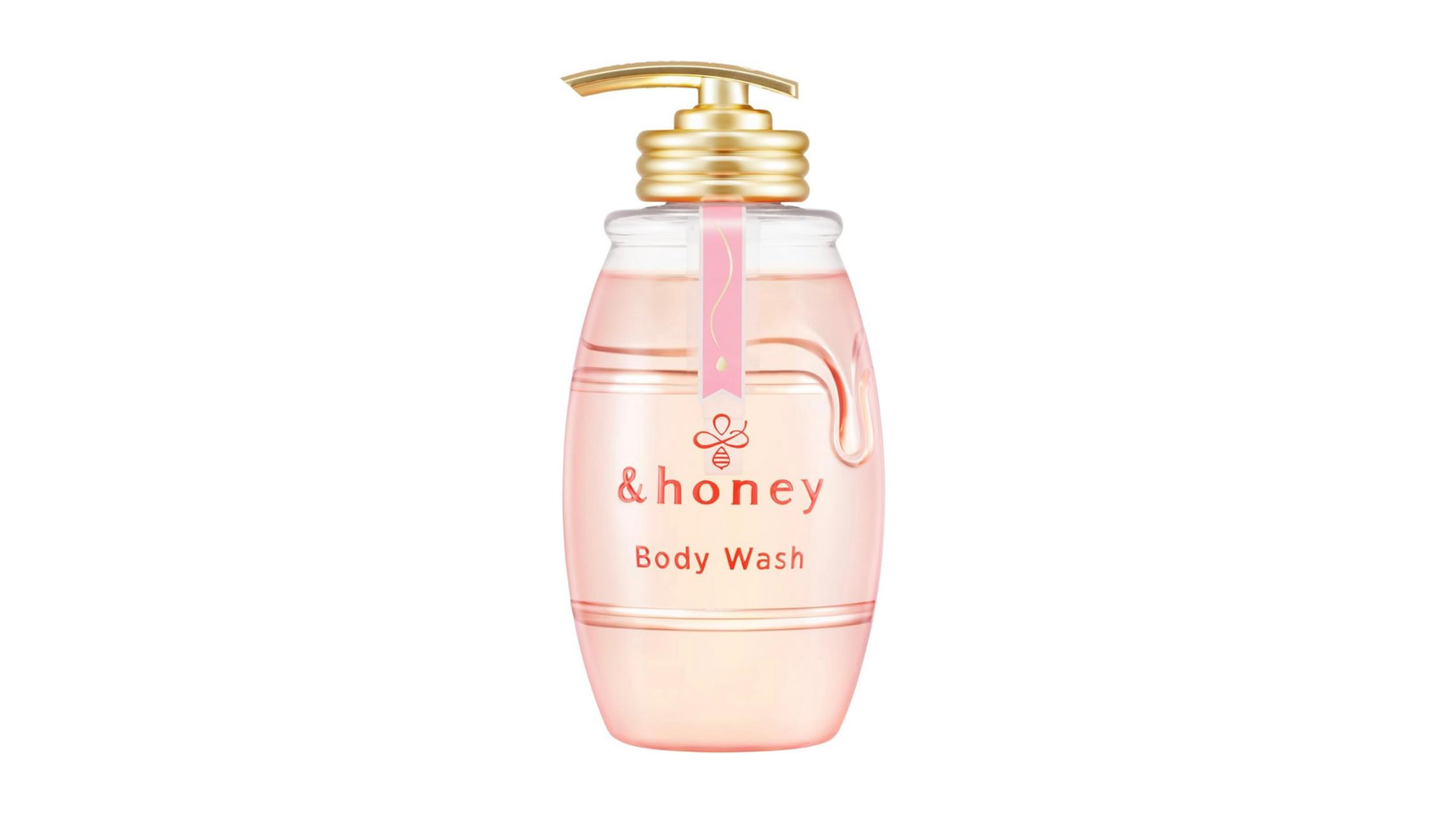 & Honey Gel Body Wash, Melty Moist, 16.9 Fl oz (500 ml)