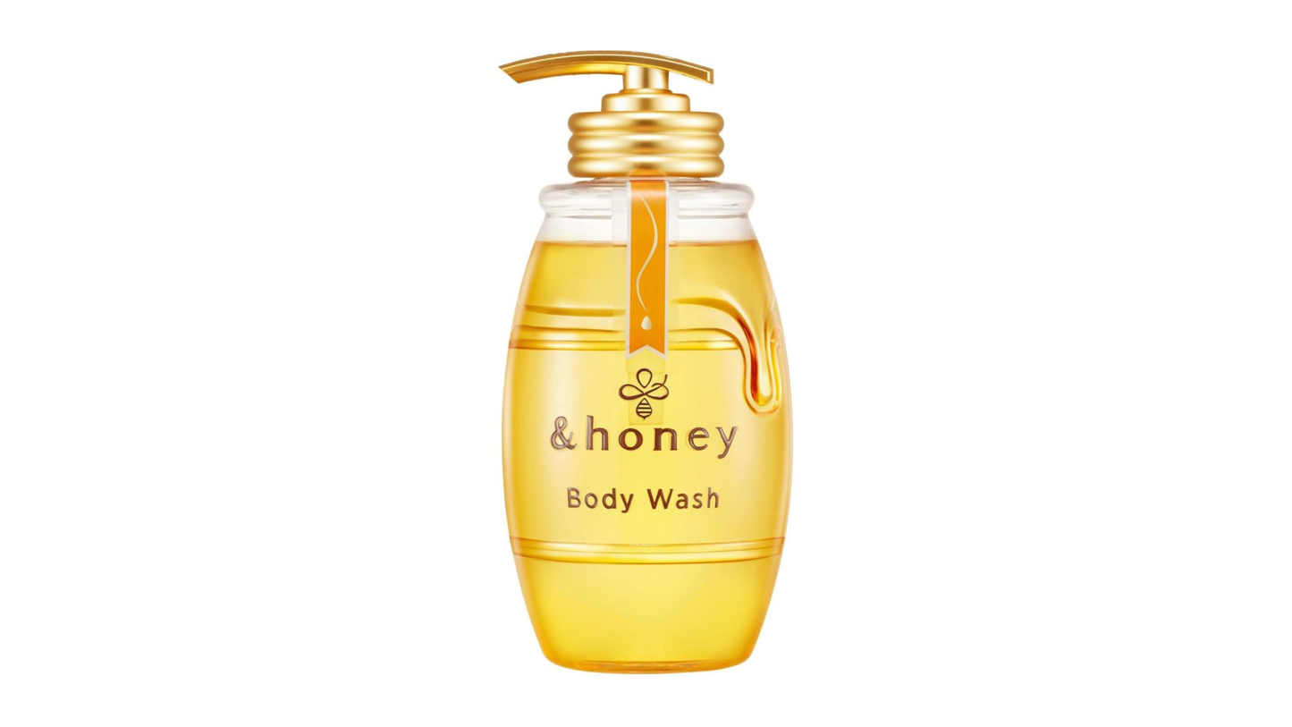 & Honey Gel Body Wash, Melty Moist, 16.9 Fl oz (500 ml)