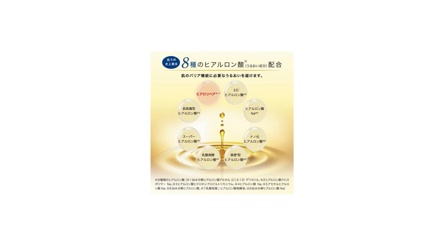 Hadalabo Gokujun Premium Hyaluronic Cream Set of 2 + Gokujun Sachet Included 50g *2