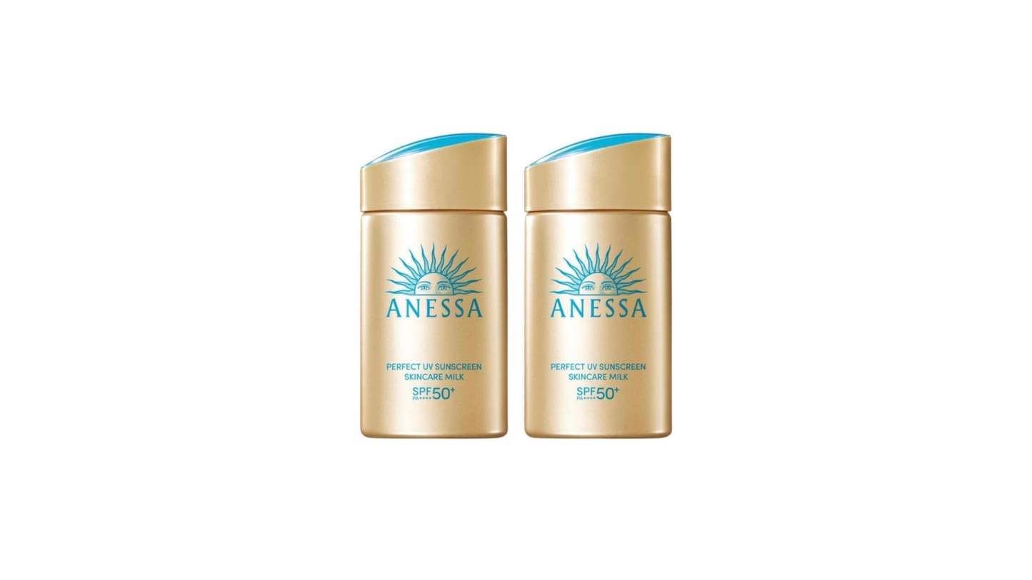 ANESSA 2022 Model Anessa Perfect UV Skin Care Milk, N Sunscreen, UV Body, 2.1 fl oz  2Units (60ml per unit)